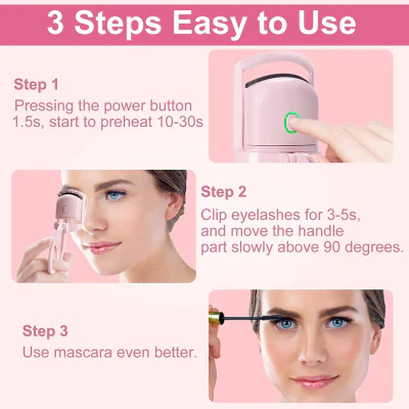 Ultraglow Electric Eyelash Curler Long