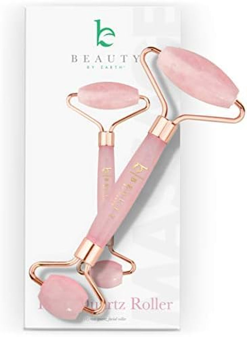 Rose Quartz Face Roller - Skin Care Tools for Fine Lines and Wrinkles